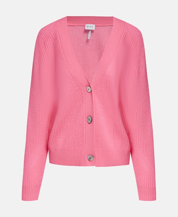 

Кашемировый кардиган FTC Cashmere, фуксия