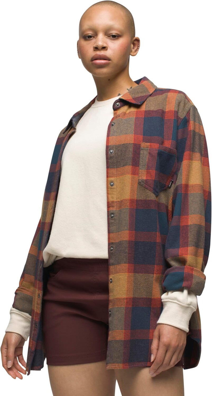 

Рубашка Golden Canyon Flannel Prana, цвет Dark Sky