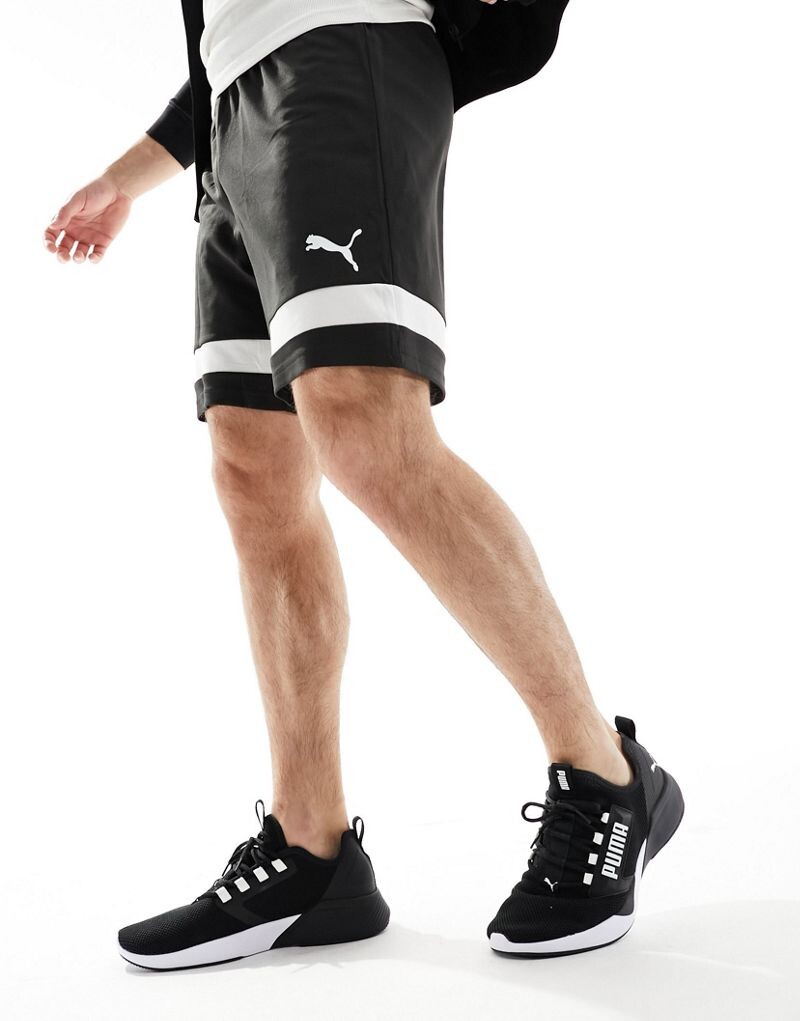 

Puma - Football Rise - черные шорты