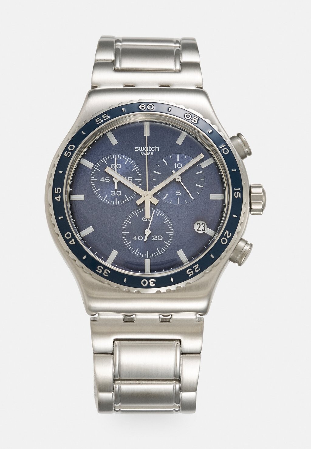 

Хронограф New Irony Swatch, цвет silver-coloured