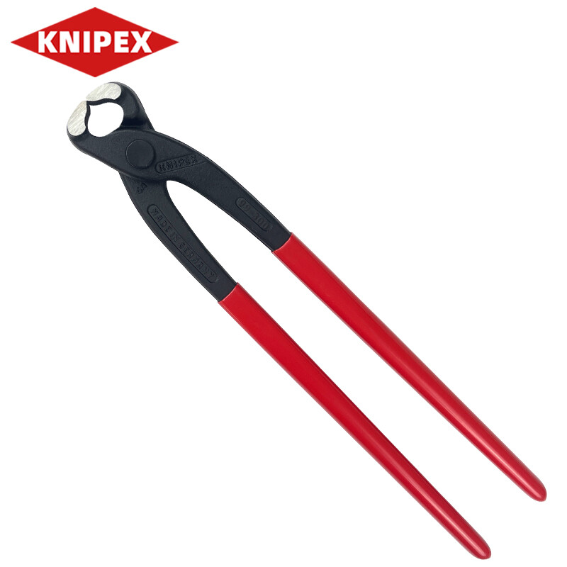 Кусачки KNIPEX top, плоскогубцы с маленькой головкой, щипцы для вытягивания гвоздей, клещи для бетона серии 99 (с пластиковой ручкой) 99 01 220