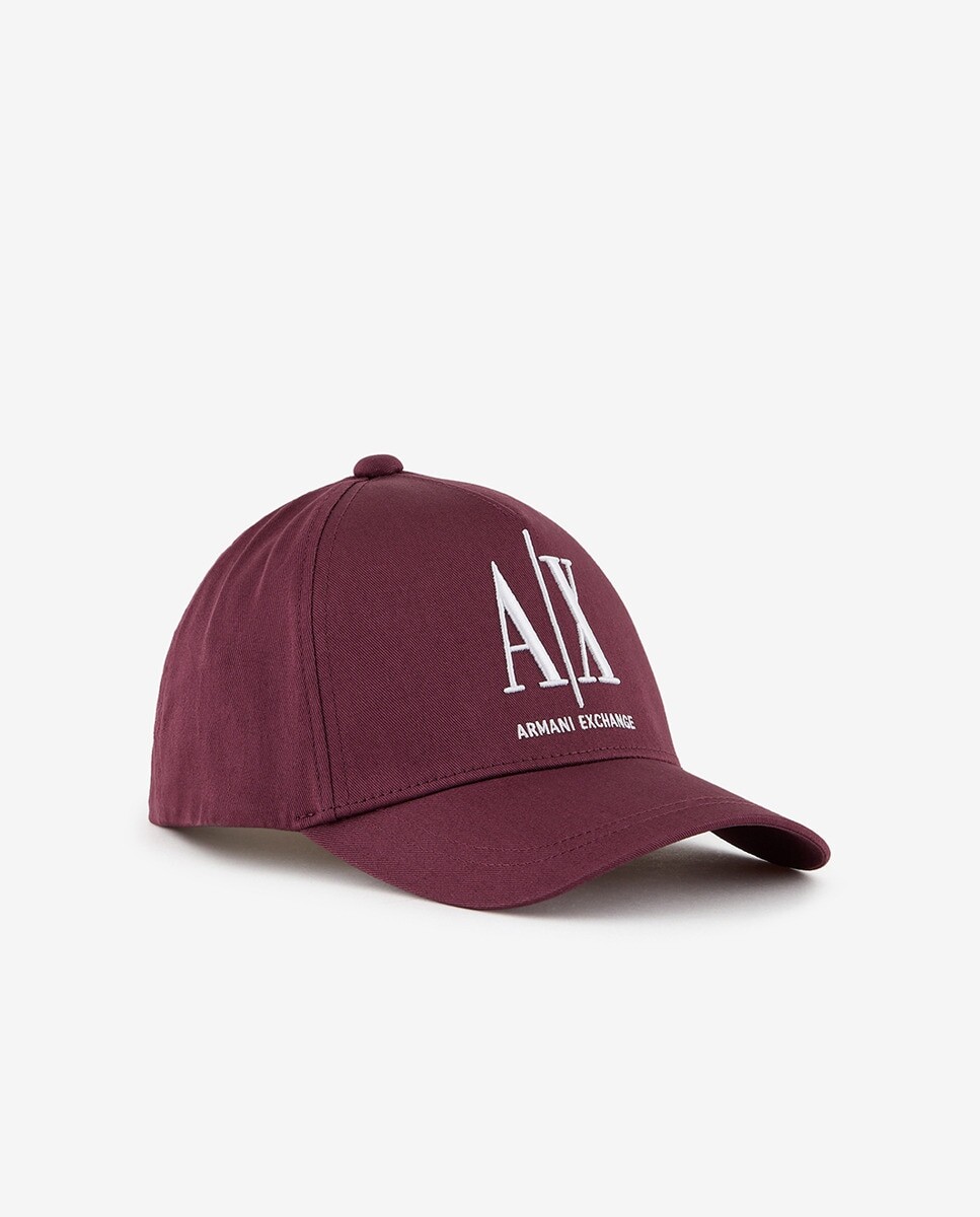 

Мужская кепка с вышитым логотипом ICON Armani Exchange, белый