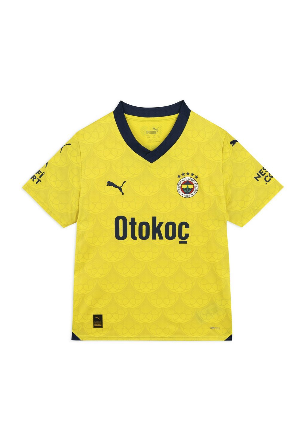 

Спортивная футболка Fenerbahçe S.K. 23/24 Auswärt Puma, цвет blazing yellow medieval blue