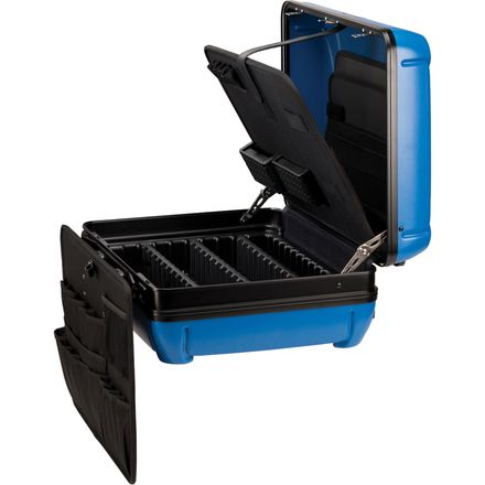 Чемодан для инструментов BX-2.2 Blue Box Park Tool, синий металлический ящик для инструментов электрика автомобильный ящик для инструментов многофункциональный ящик для инструментов без инстру