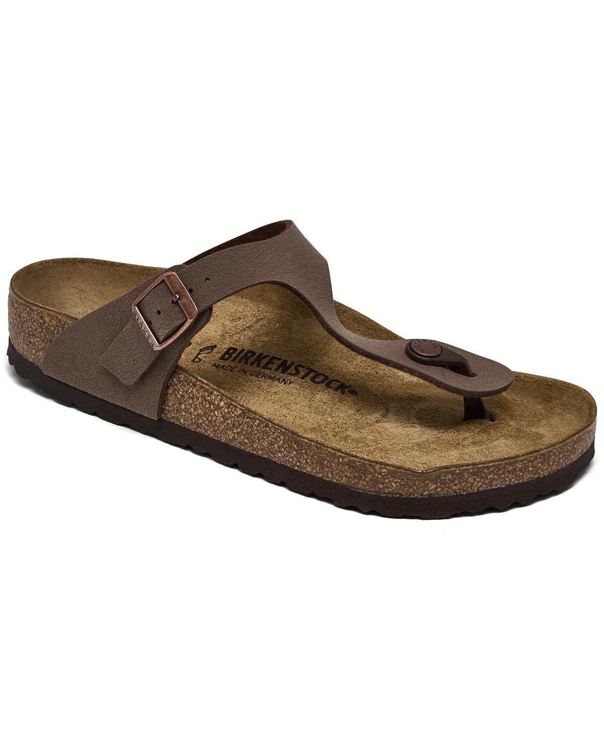 

Женские сандалии из нубука Gizeh Birko-Flor от Finish Line Birkenstock, коричневый