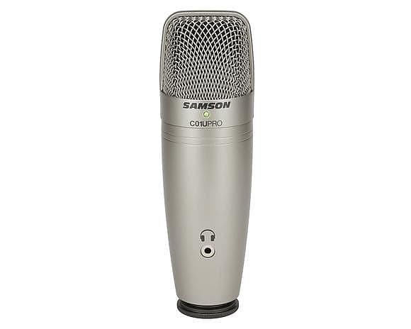 Студийный конденсаторный микрофон Samson C01U Pro USB Microphone студийный конденсаторный микрофон samson satellite multipattern usb ios condenser microphone