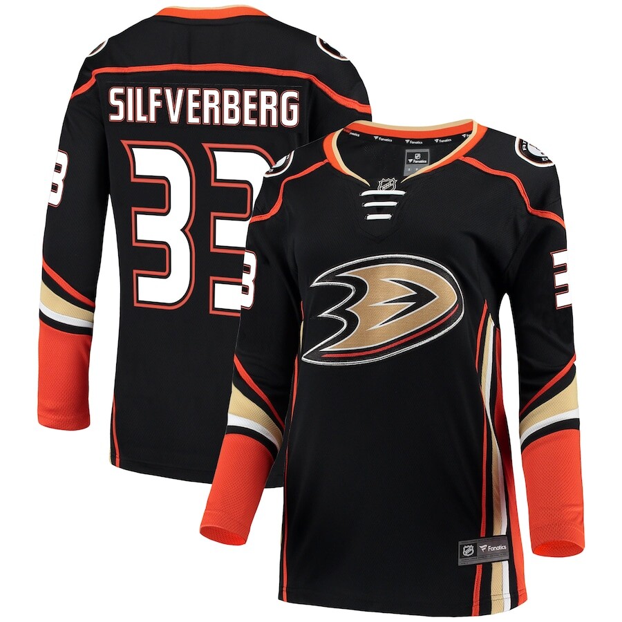 

Джерси Fanatics Branded Anaheim Ducks, черный