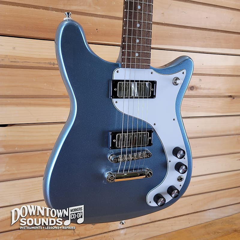 Электрогитара Epiphone Ltd. Edition 150th Anniversary Wilshire with Historic Hard Case - Pacific Blue электрогитара epiphone 150th anniversary wilshire pacific blue