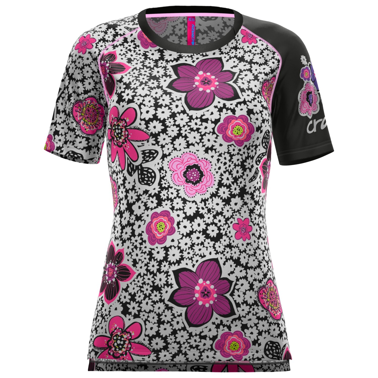 

Функциональная рубашка Crazy Idea Women's T Shirt Wonder Magic, цвет Flower