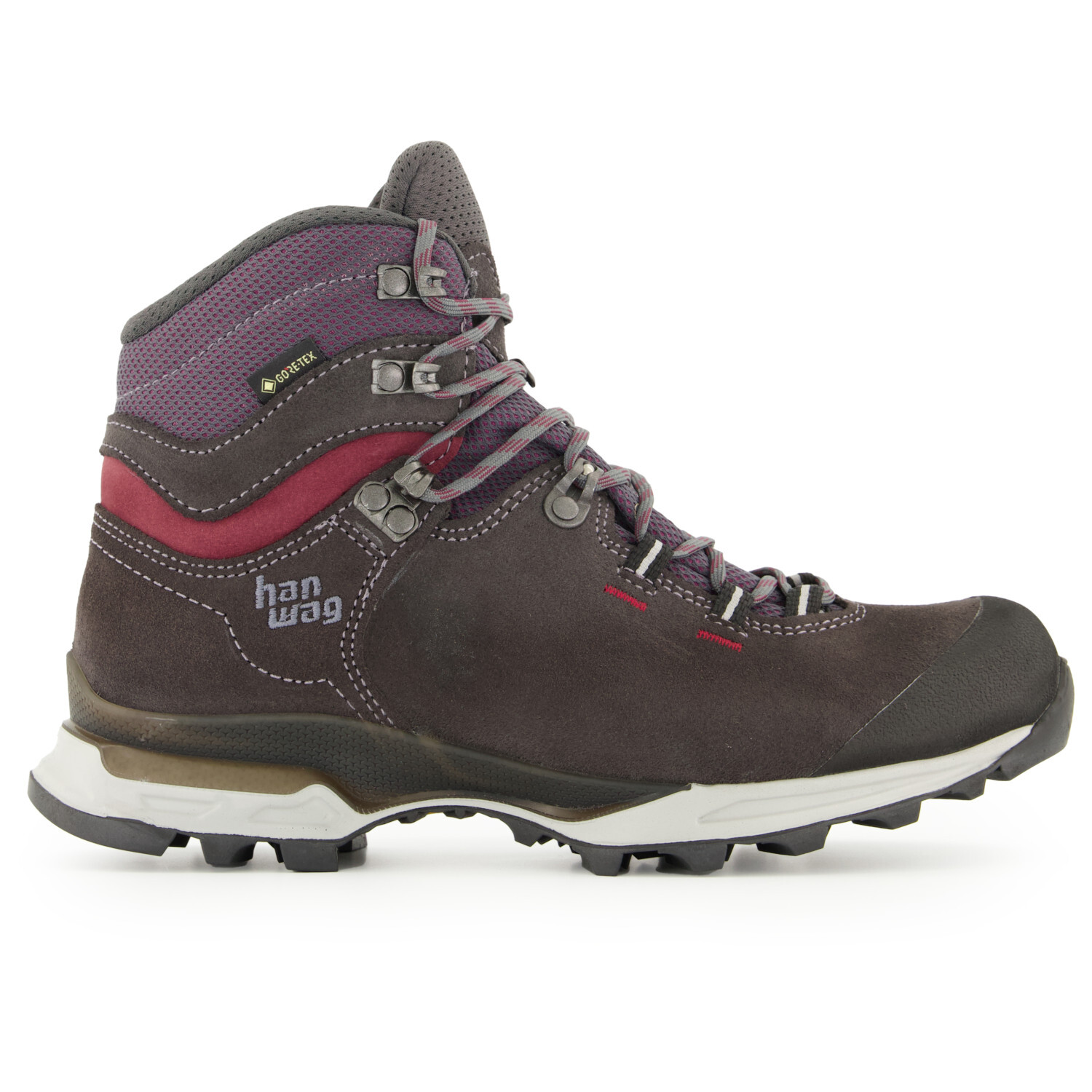 

Ботинки для прогулки Hanwag Tatra Light Lady GTX, цвет Asphalt/Dark Garnet