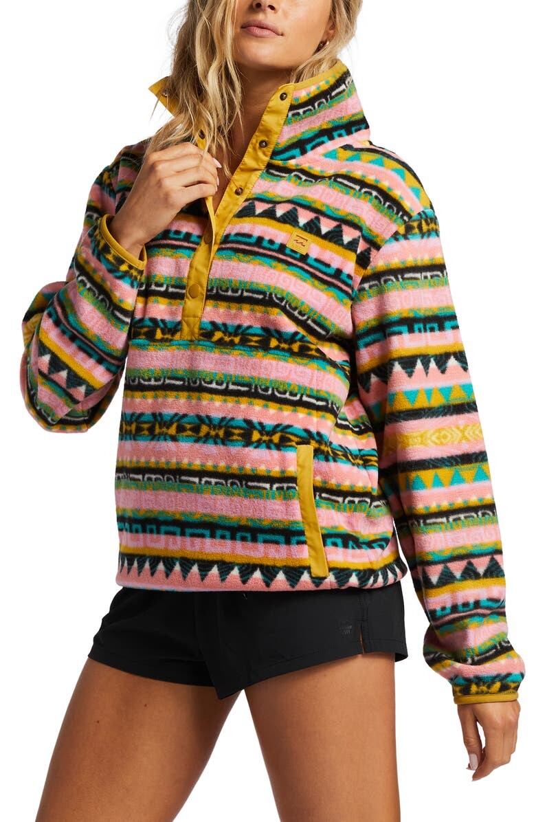 

Флисовый пуловер в полоску Switchback Lite BILLABONG