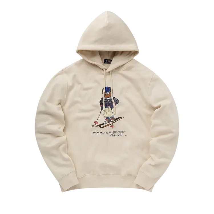 

Худи Polo Ralph Lauren Ski Bear 'Winter Cream', белый