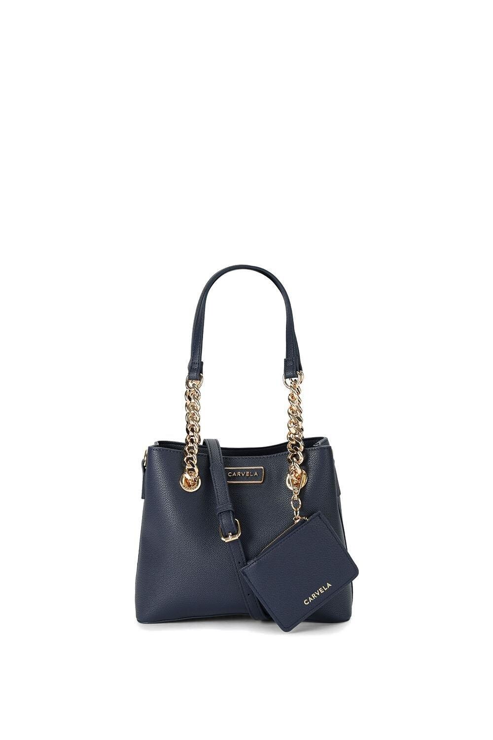 

Сумка Mini Cammie 3 Carvela, синий, Серый