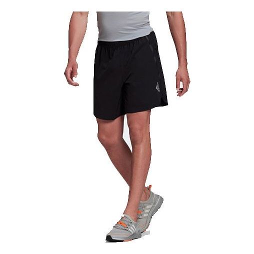 цена Шорты adidas Solid Color Lacing Breathable Training Sports Shorts Black, мультиколор