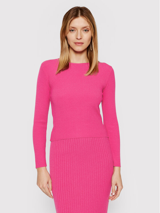 Облегающий свитер Kontatto, розовый