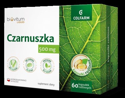Colfarm, Биовитум Черный тмин 500 мг 60 капсул