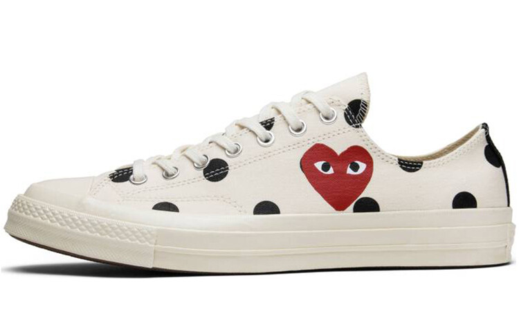 

Comme des Garons x Chuck Taylor All Star 70 Low, 'Polka Dot', унисекс