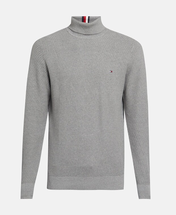 

Пуловер с высоким воротником Tommy Hilfiger, цвет Medium Grey