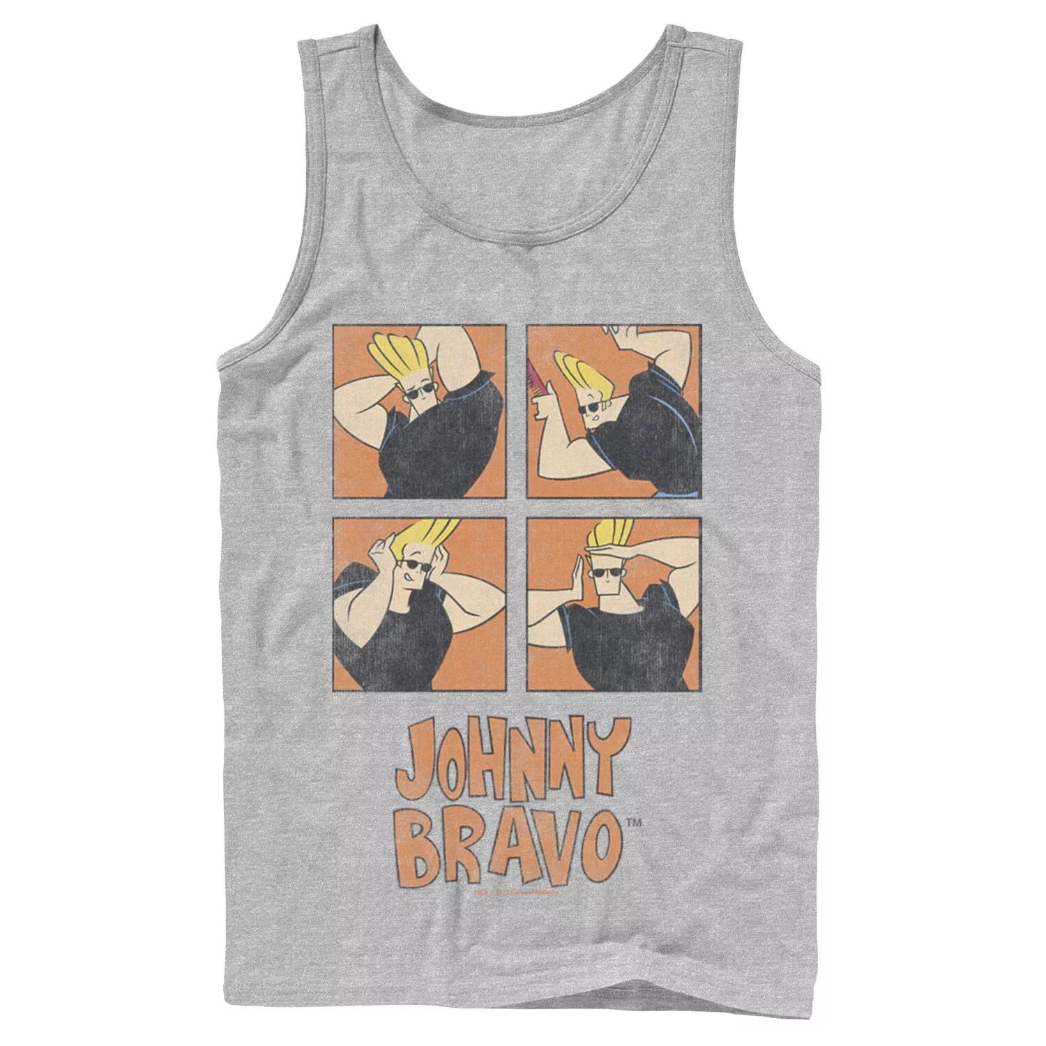 

Мужская майка с прической Cartoon Network Johnny Bravo Box Up Licensed Character