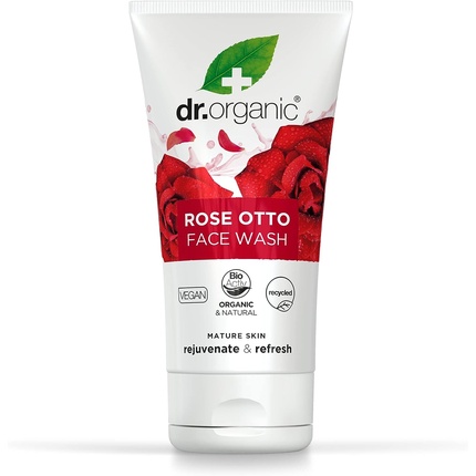 Крем-гель для умывания Rose Otto 0,18 кг, Dr Organic