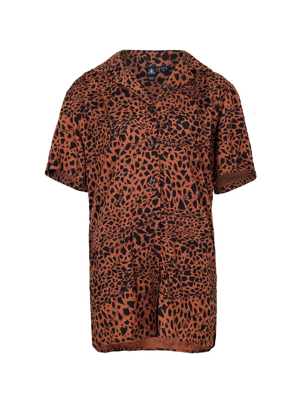 

Блузка Volcom Dino, коричневый