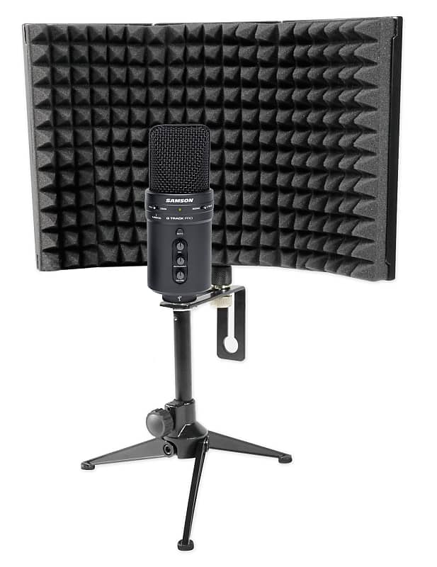 цена Конденсаторный микрофон Samson SAGM1UPRO+RockShield 1