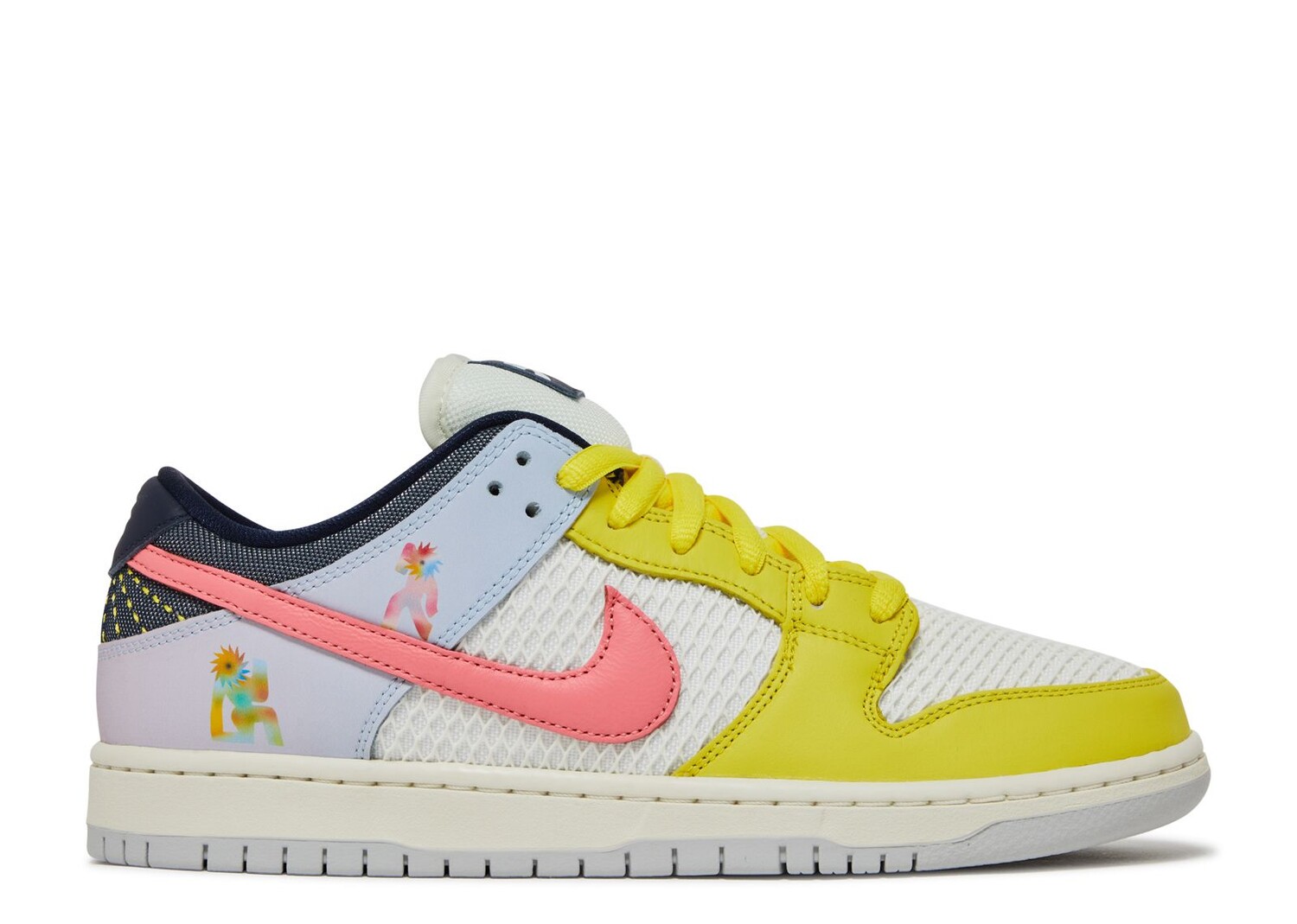 

Кроссовки Nike Xavier Schipani X Dunk Low Sb 'Be True - Trans Joy', разноцветный