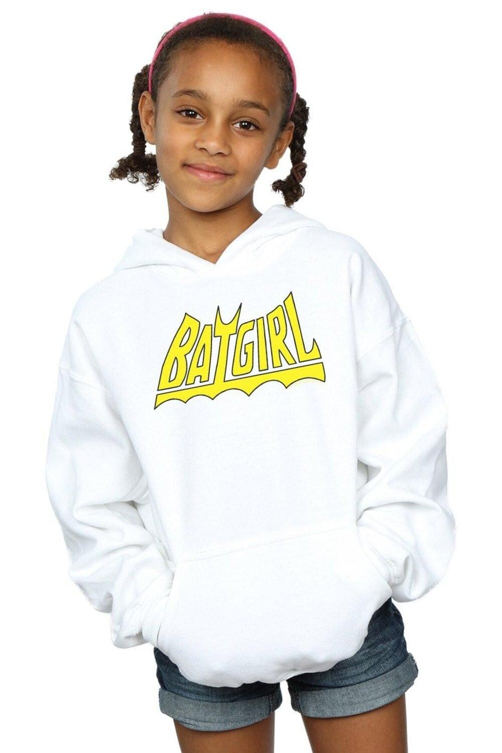 

Толстовка с логотипом Batgirl DC Comics, белый