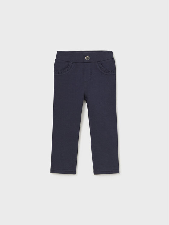 Тканевые брюки стандартного кроя Mayoral, синий тканевые брюки стандартного кроя mayoral экрю