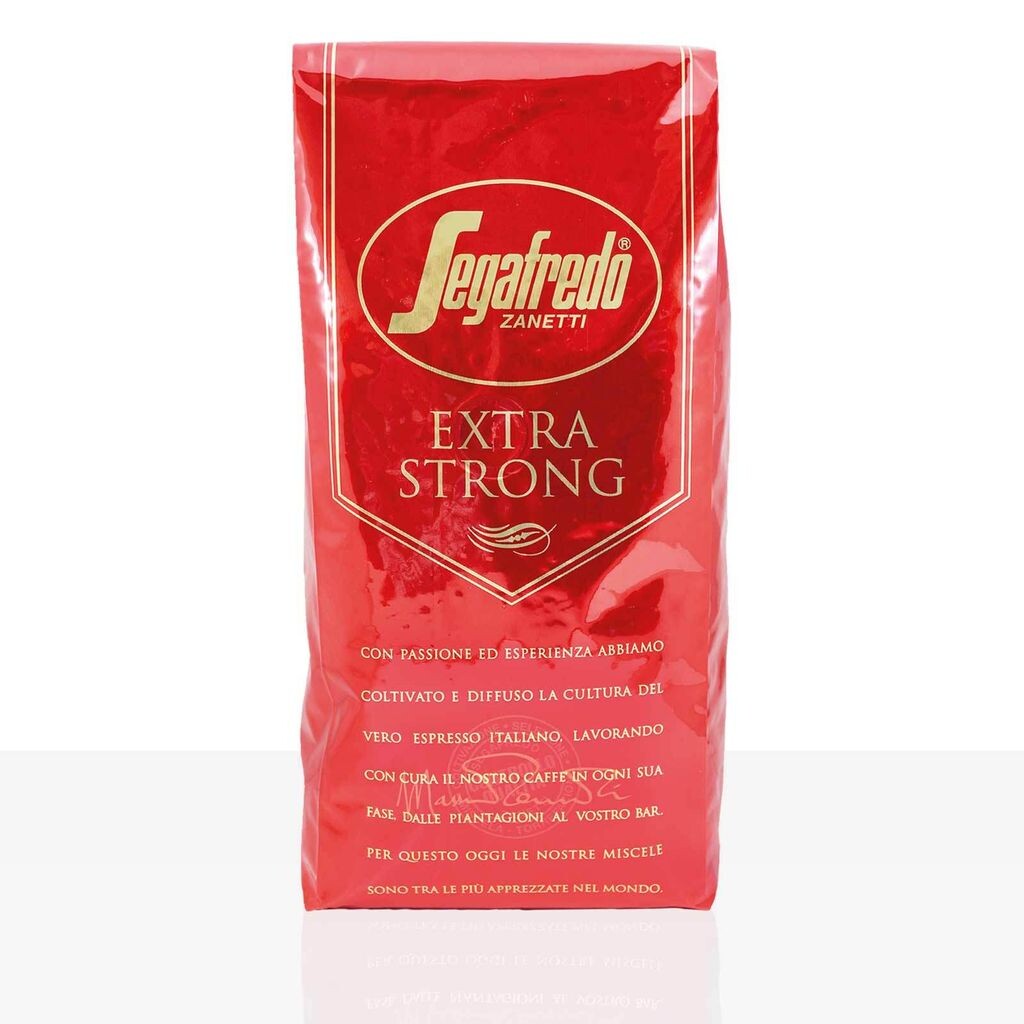 

Кофе Segafredo Zanetti Extra Strong в зернах 1кг.