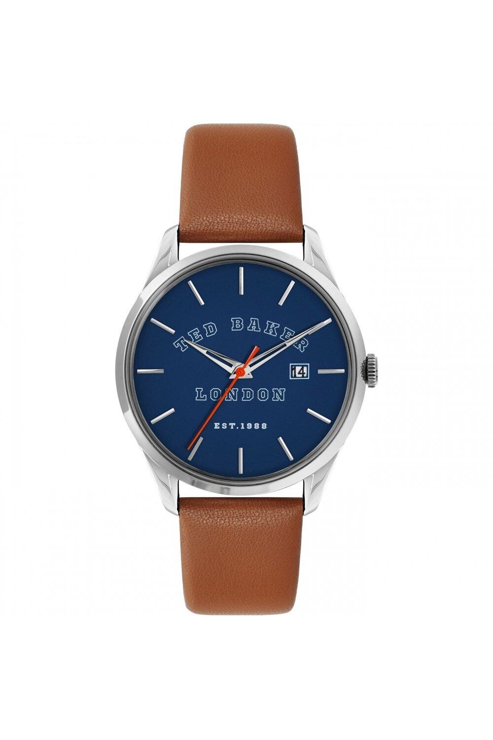 

Модные аналоговые кварцевые часы - Bkpltf207 Ted Baker, синий