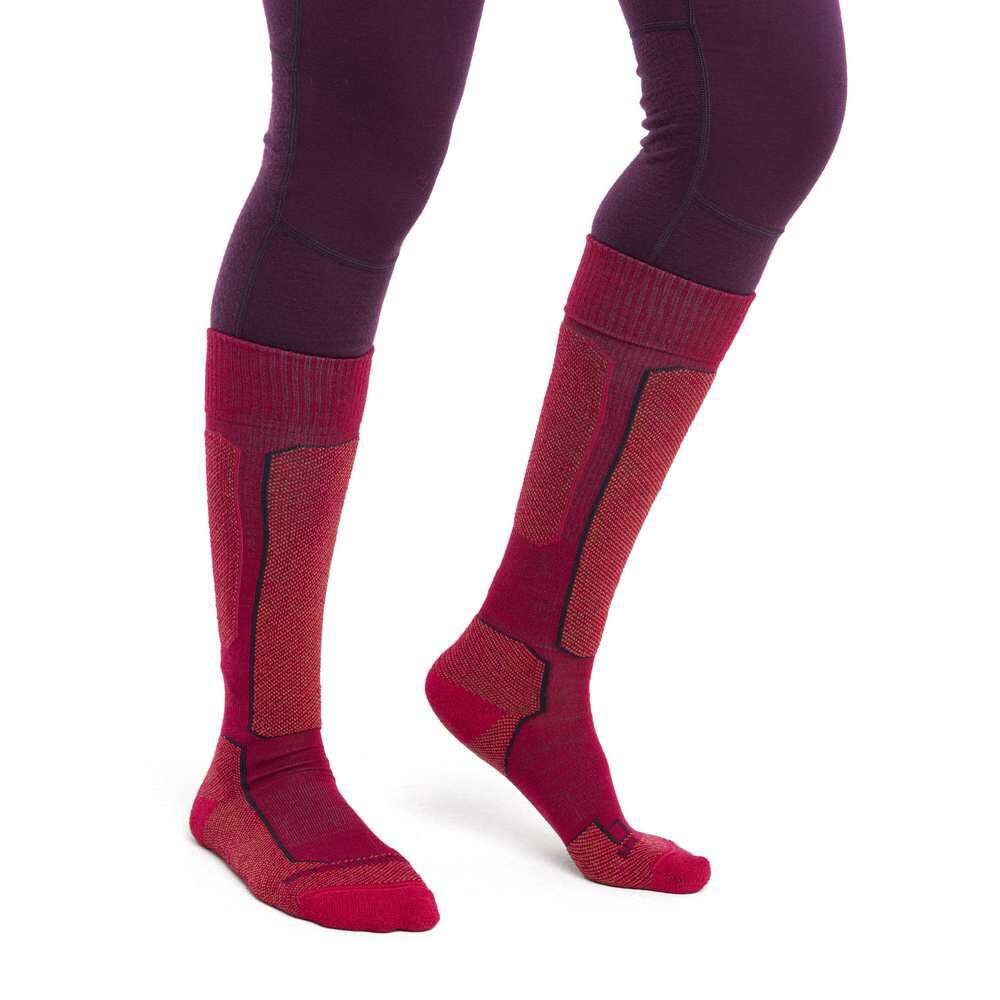 

Носки Icebreaker Ski+ Light OTC Merino Long, розовый