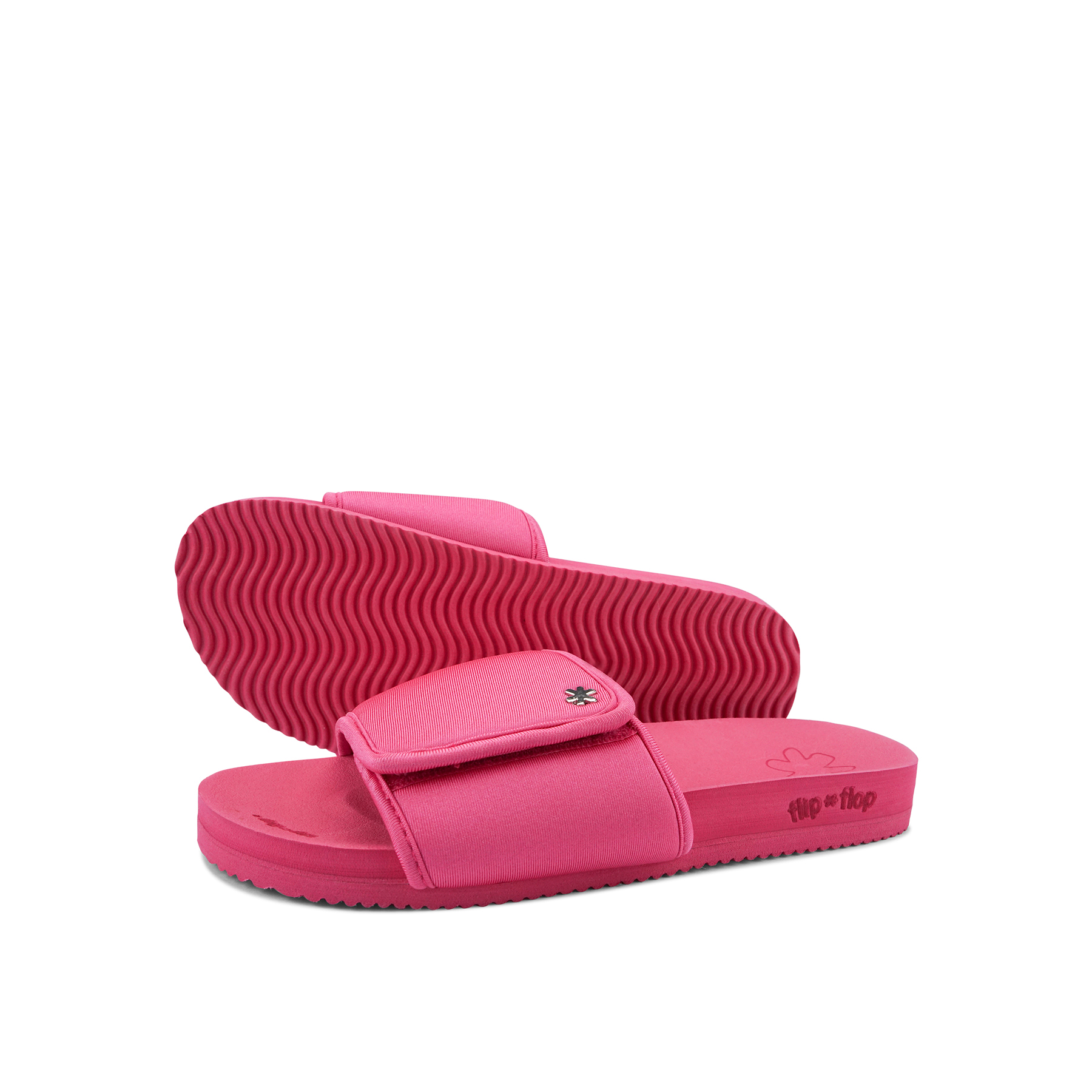 цена Сандалии Flip Flop Slides pool*velcro, розовый