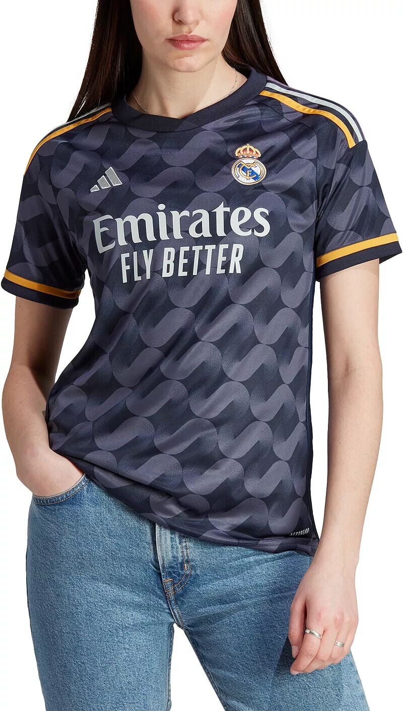 

Реплика женской выездной майки Adidas Real Madrid 2023