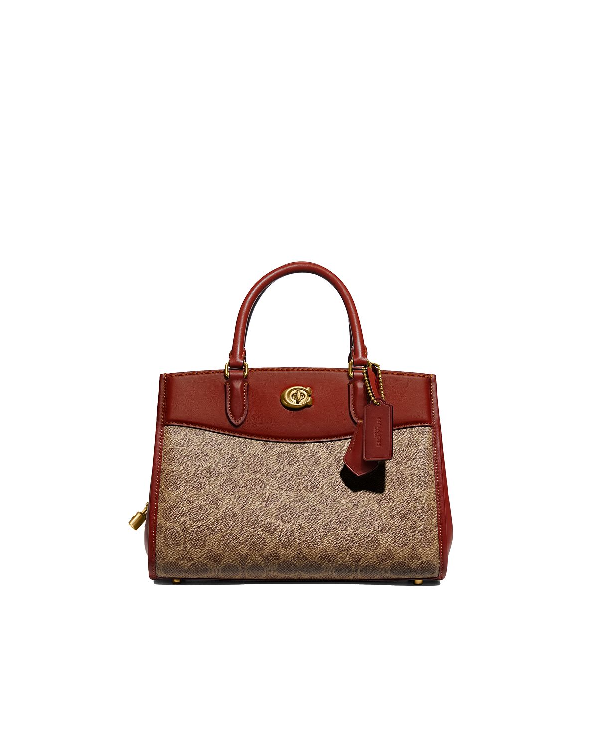 

Сумка через плечо Brooke Carryall 28 из фирменной парусины COACH