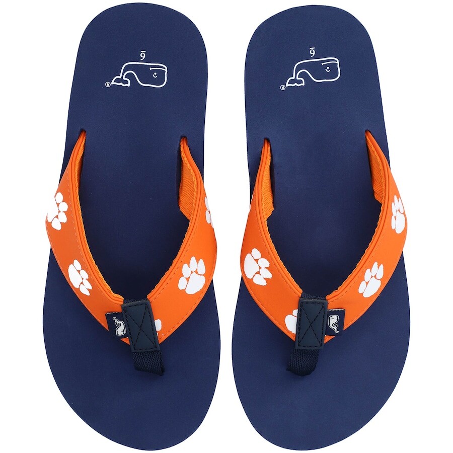 

Шлепанцы Vineyard Vines Clemson Tigers, оранжевый