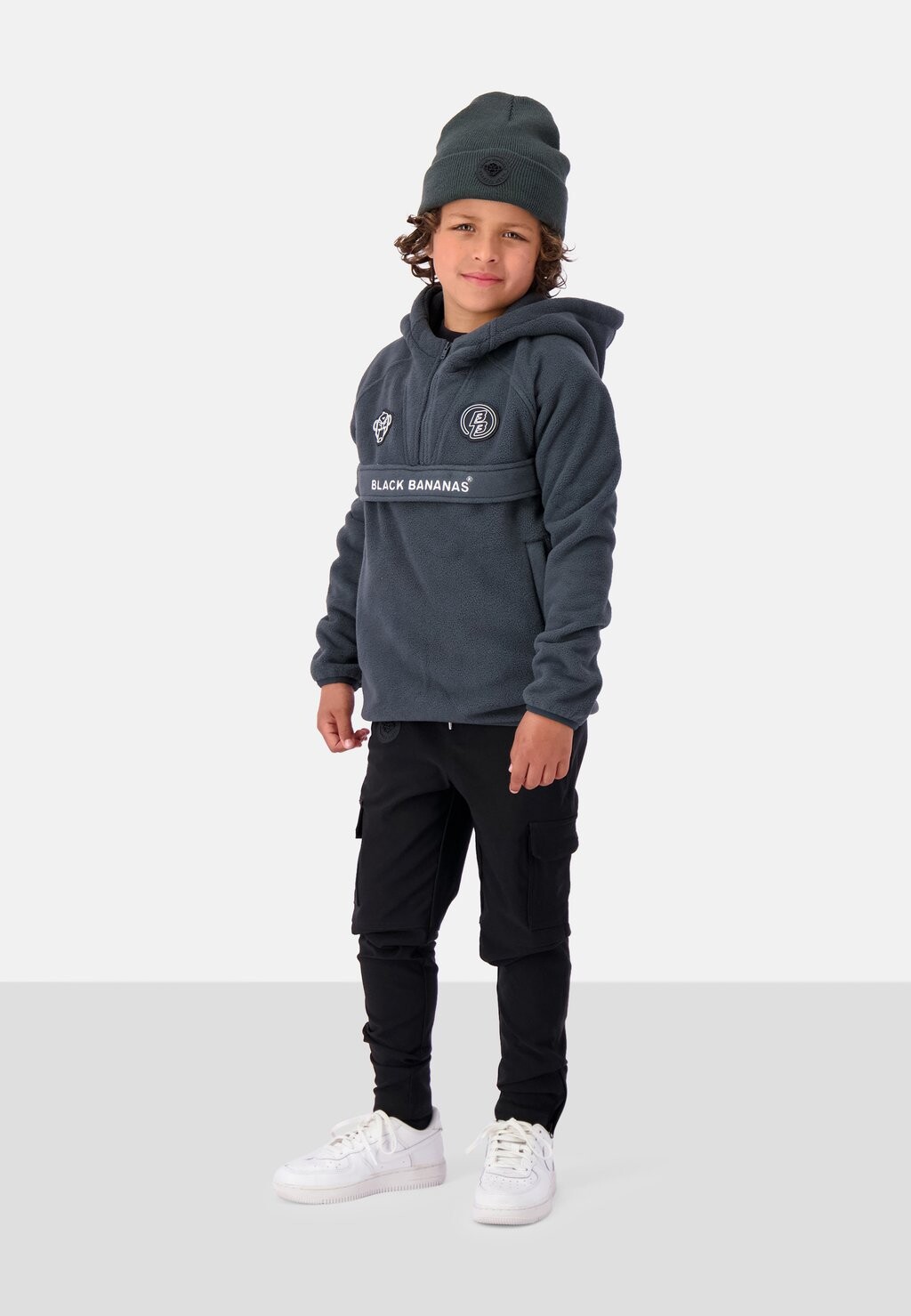 

Шапка-бини Essential Unisex Black Bananas, цвет anthracite