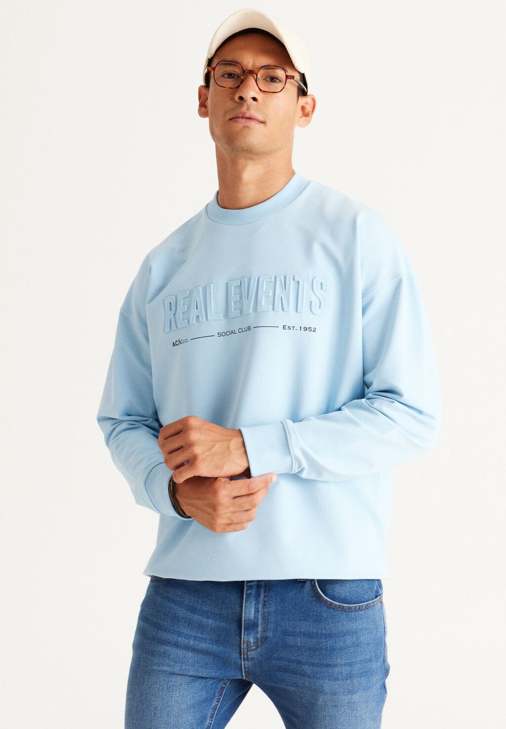 

Толстовка AC&CO / ALTINYILDIZ CLASSICS, цвет Oversize Fit Sweatshirt O Collar