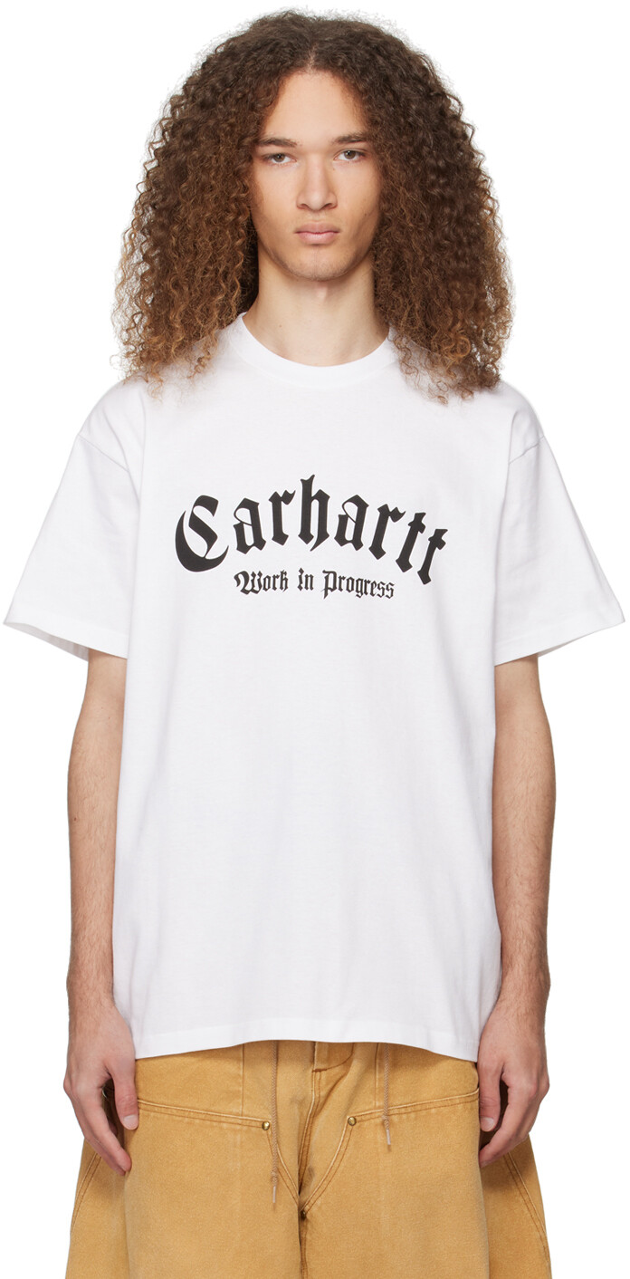

Футболка из белого оникса Carhartt Work In Progress