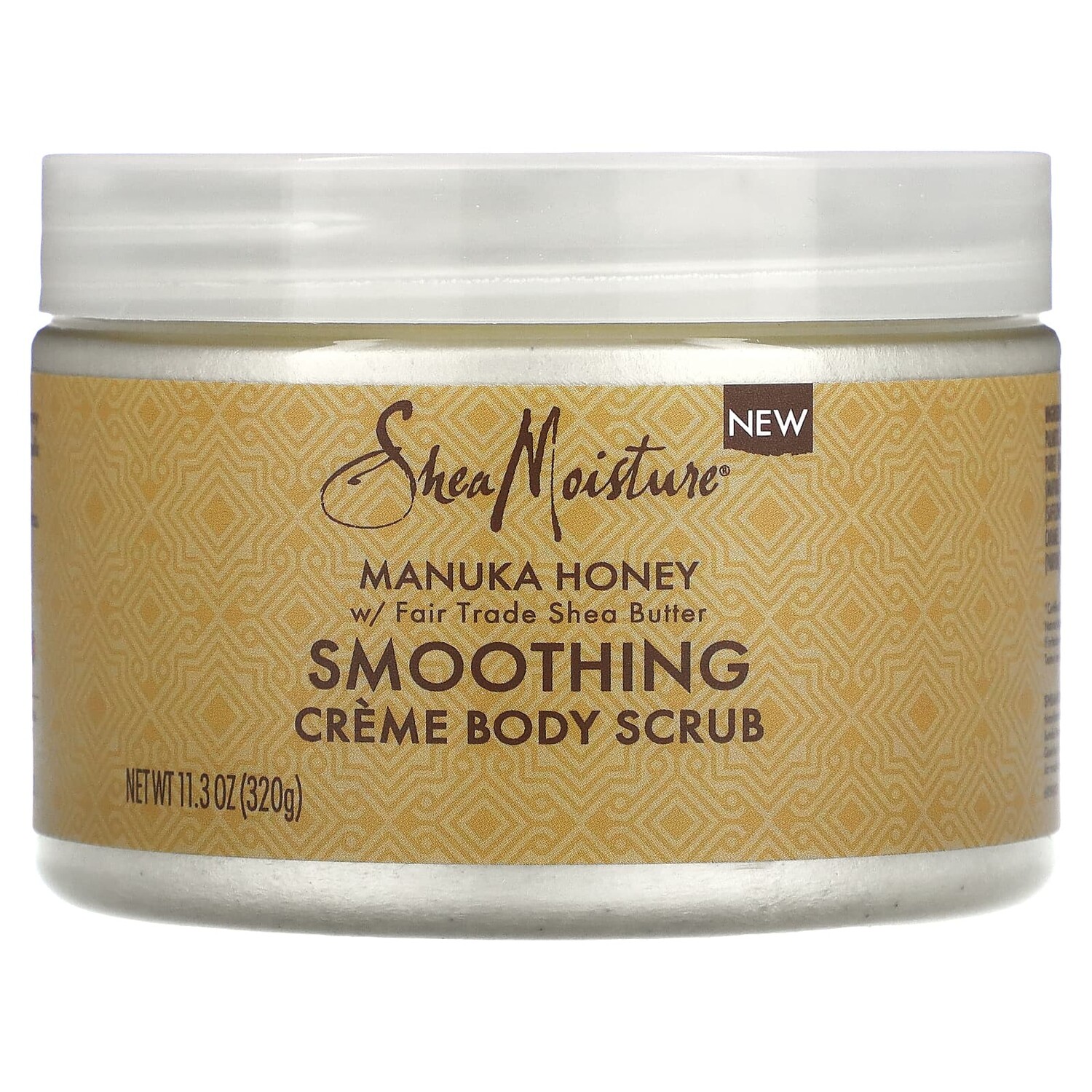 

Manuka Honey, разглаживающий крем-скраб для тела, 320 г (11,3 унции), SheaMoisture