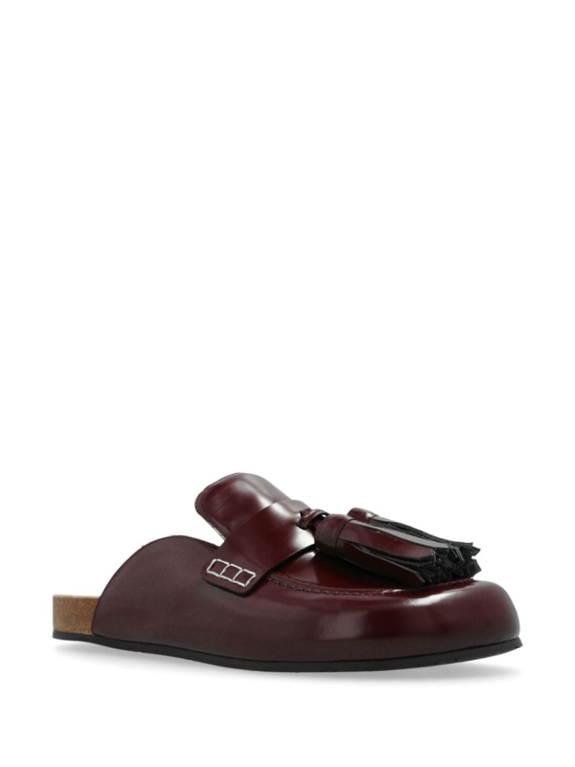 

JW Anderson кожаные мюли с кисточками, красный