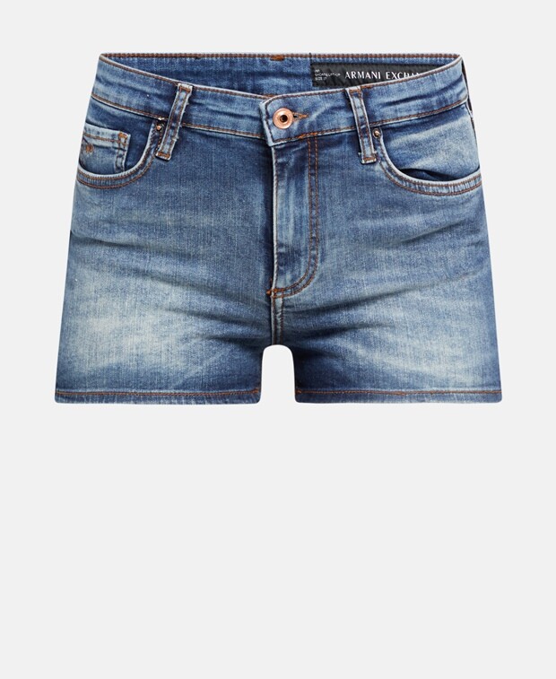 

Джинсовые шорты Armani Exchange, синий