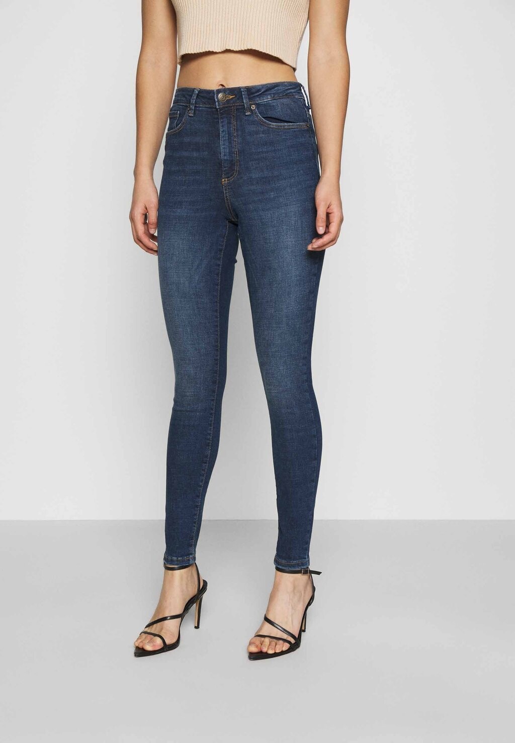 

Джинсы Skinny Fit Vero Moda, темно-синий