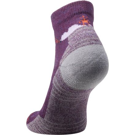 Прозрачные носки до щиколотки с узором «Каньон» Hike Light Cushion женские Smartwool, цвет Purple Iris