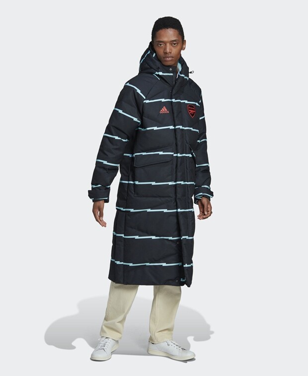 

Пуховик adidas Performance, черный