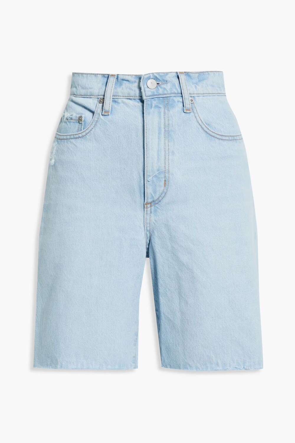 

Джинсовые шорты Tyler с потертостями Nobody Denim, легкий деним