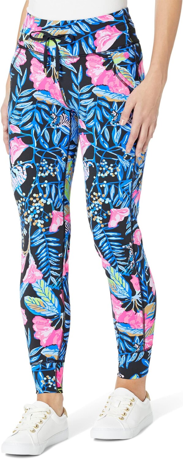 

Джоггеры Island со средней посадкой Lilly Pulitzer, цвет Onyx Earned Stripes