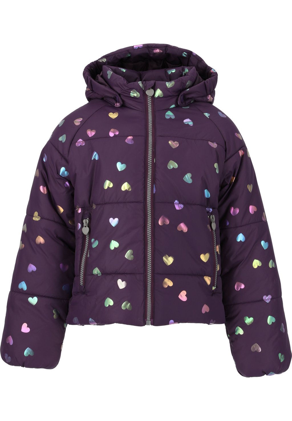 цена Зимняя куртка ZIGZAG, цвет donkerpaars