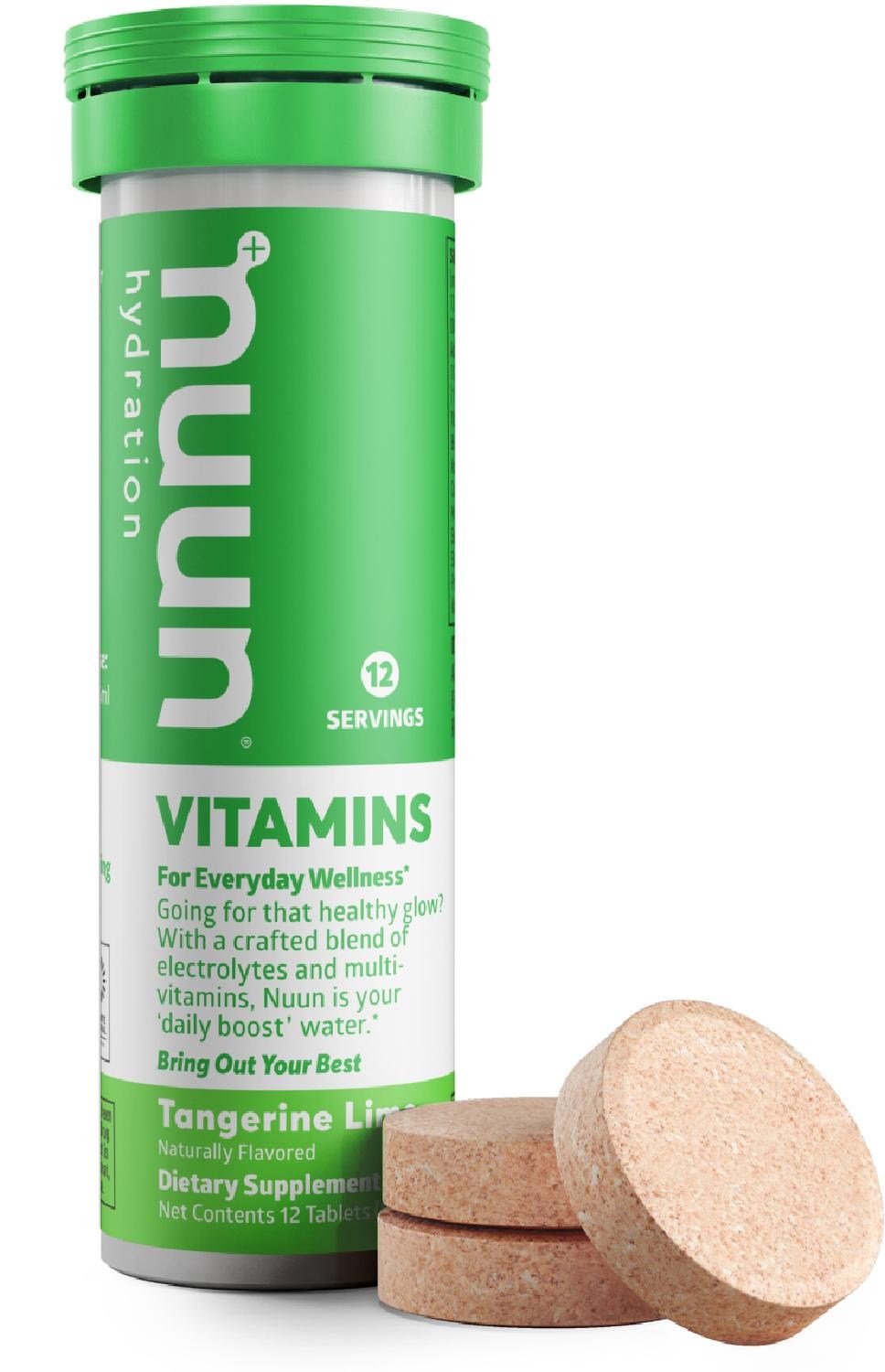 Витаминные таблетки для гидратации – 12 порций NUUN nuun hydration sport добавка с шипучими электролитами апельсин 10 таблеток