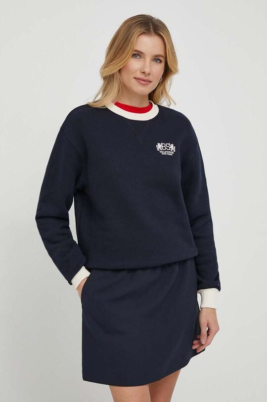 

Хлопковая толстовка Tommy Hilfiger, темно-синий